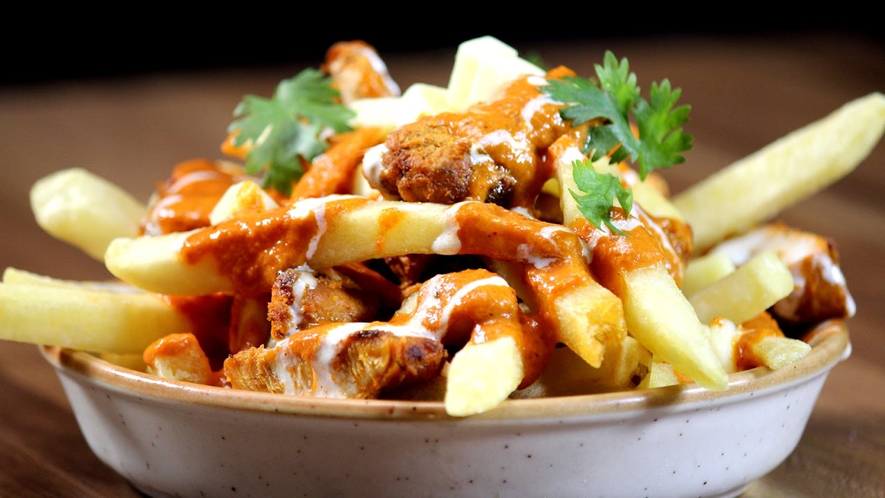 Poutine butter chicken